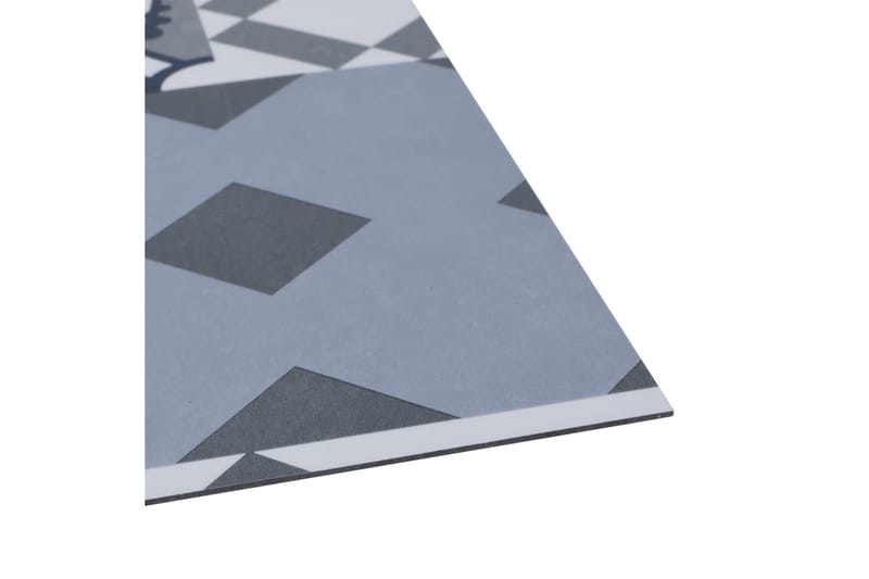 PVC-golvbrädor självhäftande 5,11 m² färgat mönster - Flerfärgad - Vinylgolv & plastgolv