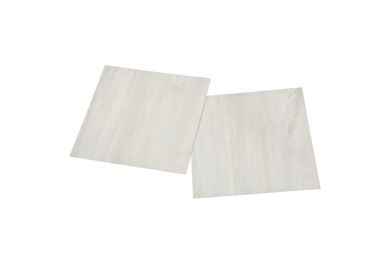 Självhäftande golvplankor 20 st PVC 1,86 m² gräddvit - Vit - Hus & renovering - Bygg - Golv, vägg & tak - Golv - Vinylgolv & plastgolv