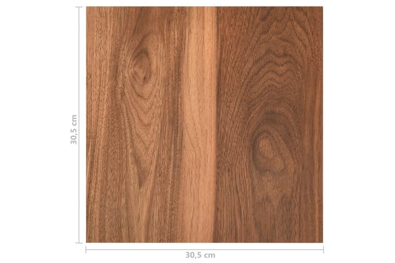 Självhäftande golvplankor 20 st PVC 1,86 m² brun - Brun - Hus & renovering - Bygg - Golv, vägg & tak - Golv - Vinylgolv & plastgolv