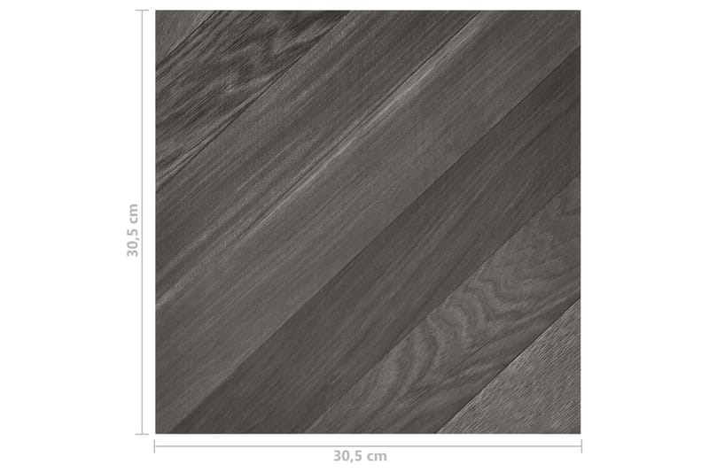 Självhäftande golvplankor 20 st PVC 1,86 m² grå ränder - Grå - Hus & renovering - Bygg - Golv, vägg & tak - Golv - Vinylgolv & plastgolv