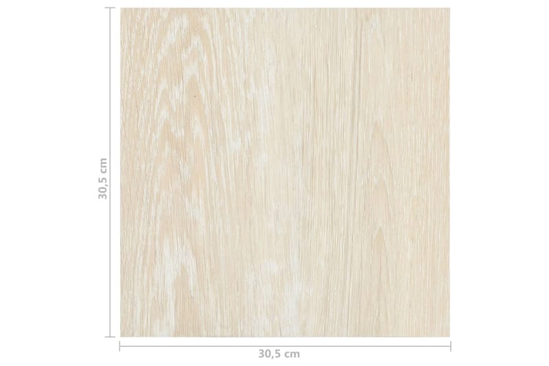 Självhäftande golvplankor 20 st PVC 1,86 m² beige - Beige - Hus & renovering - Bygg - Golv, vägg & tak - Golv - Vinylgolv & plastgolv