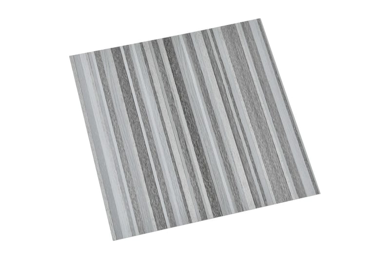 Självhäftande golvplankor 55 st PVC 5,11 m² ljusgrå - Grå - Trall balkong - Vinylgolv & plastgolv - Golvplattor & plasttrall