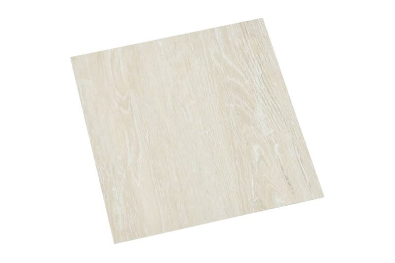 Självhäftande golvplankor 55 st PVC 5,11 m² gräddvit - Vit - Hus & renovering - Bygg - Golv, vägg & tak - Golv - Vinylgolv & plastgolv