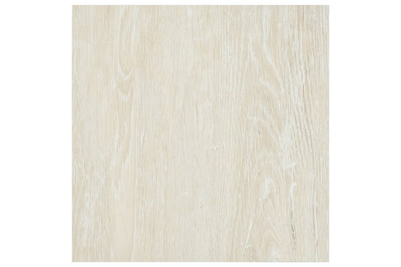 Självhäftande golvplankor 55 st PVC 5,11 m² gräddvit - Vit - Hus & renovering - Bygg - Golv, vägg & tak - Golv - Vinylgolv & plastgolv