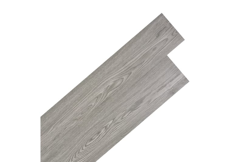 Självhäftande PVC-golvbrädor 2,51 m² 2 mm mörkgrå - Grå - Trall balkong - Vinylgolv & plastgolv - Golvplattor & plasttrall