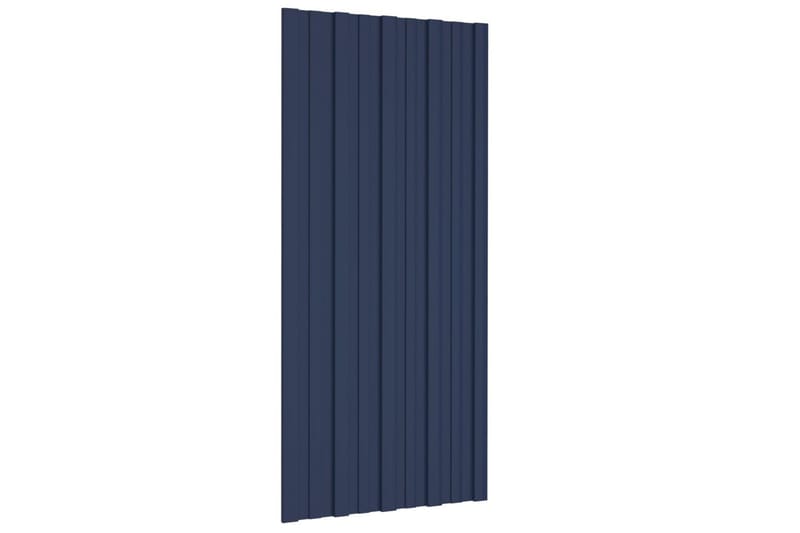 Takprofiler 12 st galvaniserat stål antracit 100x45 cm - Takpanel & takskiva