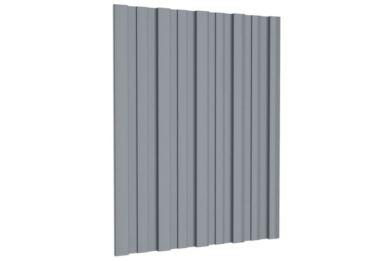 Takprofiler 36 st galvaniserat stål silver 60x45 cm - Hus & renovering - Bygg - Golv, vägg & tak - Skivmaterial & byggskiva - Takpanel & takskiva