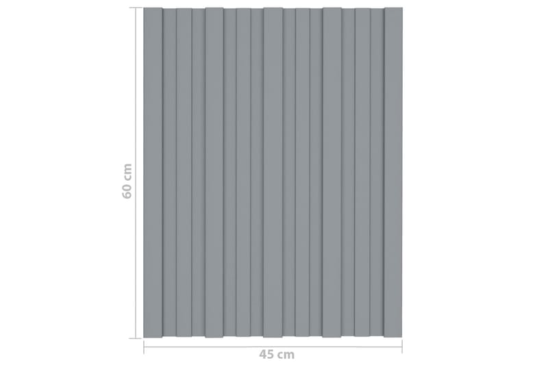 Takprofiler 36 st galvaniserat stål silver 60x45 cm - Hus & renovering - Bygg - Golv, vägg & tak - Skivmaterial & byggskiva - Takpanel & takskiva