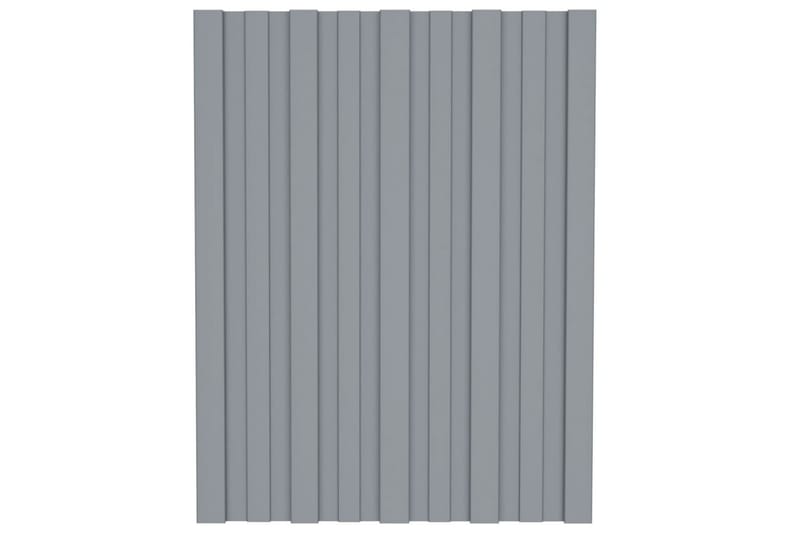 Takprofiler 36 st galvaniserat stål silver 60x45 cm - Hus & renovering - Bygg - Golv, vägg & tak - Skivmaterial & byggskiva - Takpanel & takskiva