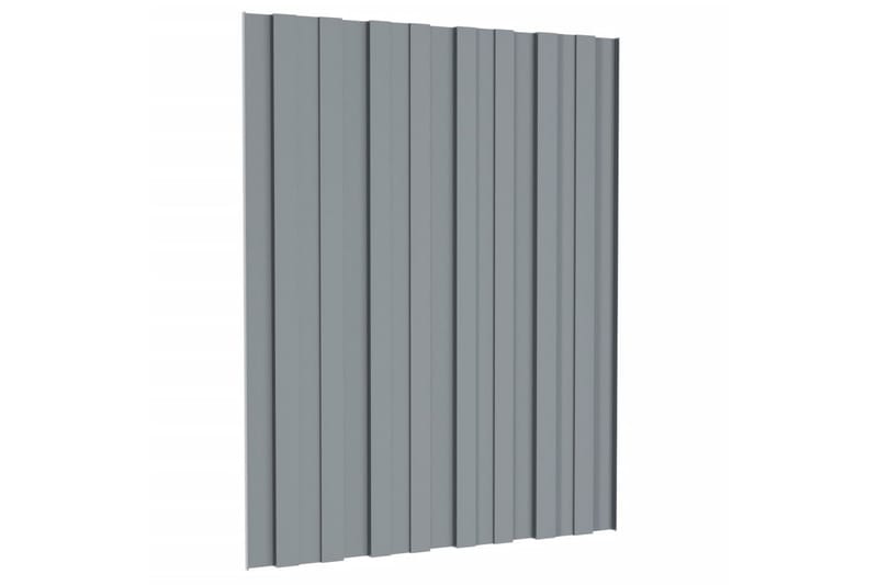 Takprofiler 36 st galvaniserat stål silver 60x45 cm - Hus & renovering - Bygg - Golv, vägg & tak - Skivmaterial & byggskiva - Takpanel & takskiva