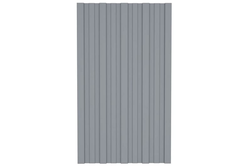 Takprofiler 36 st galvaniserat stål silver 80x45 cm - Hus & renovering - Bygg - Golv, vägg & tak - Skivmaterial & byggskiva - Takpanel & takskiva