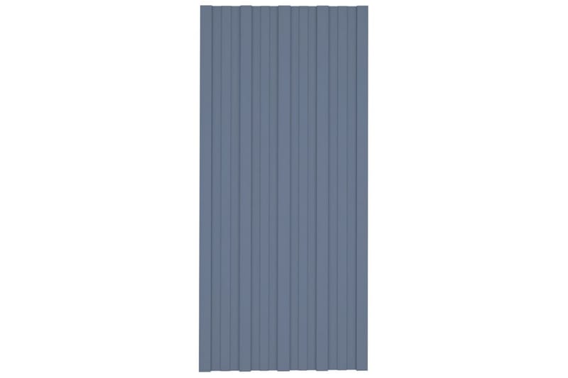 Takprofiler 36st galvaniserat stål grå 100x45 cm - Hus & renovering - Bygg - Golv, vägg & tak - Skivmaterial & byggskiva - Takpanel & takskiva
