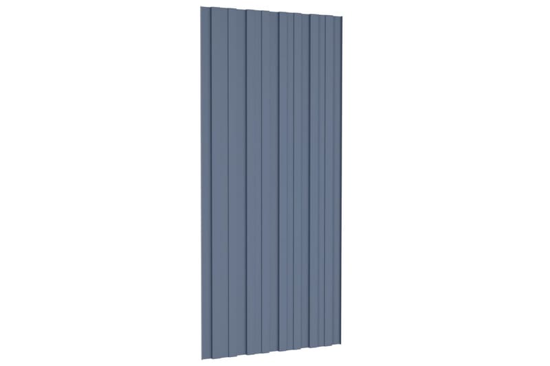Takprofiler 36st galvaniserat stål grå 100x45 cm - Hus & renovering - Bygg - Golv, vägg & tak - Skivmaterial & byggskiva - Takpanel & takskiva
