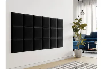 Zaratuz Väggpanel 30x30 cm - Svart - Hus & renovering - Bygg - Golv, vägg & tak - Skivmaterial & byggskiva - Innerpanel