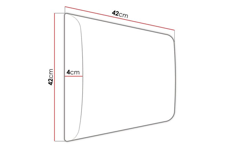 Zaratuz Väggpanel 42x42 cm - Beige - Hus & renovering - Bygg - Golv, vägg & tak - Skivmaterial & byggskiva - Innerpanel