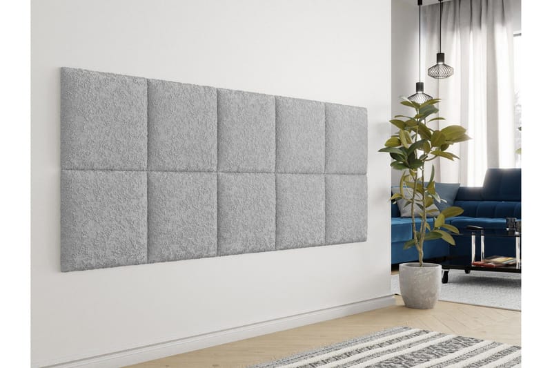 Zaratuz Väggpanel 42x42 cm - Ljusgrå - Hus & renovering - Bygg - Golv, vägg & tak - Skivmaterial & byggskiva - Innerpanel