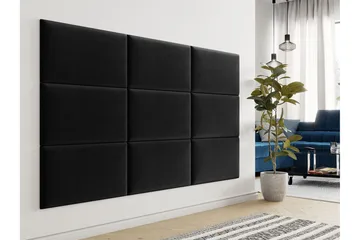 Zaratuz Väggpanel 70x40 cm - Svart - Hus & renovering - Bygg - Golv, vägg & tak - Skivmaterial & byggskiva - Innerpanel