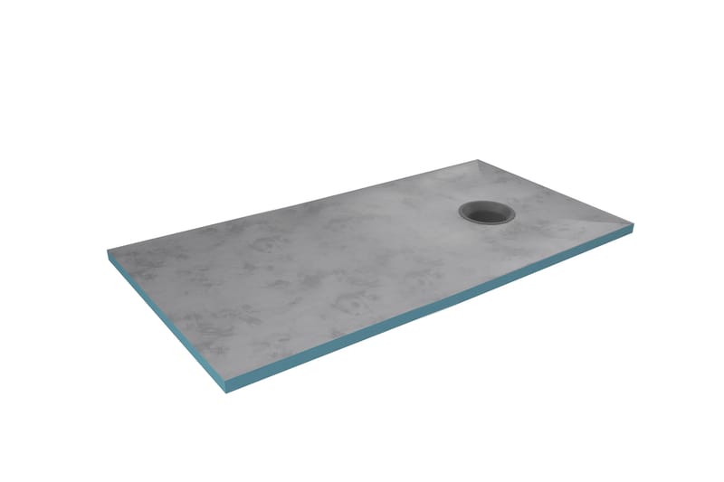Bottenplatta för dusch 160x90 cm - Grå - Isolering & cellplast