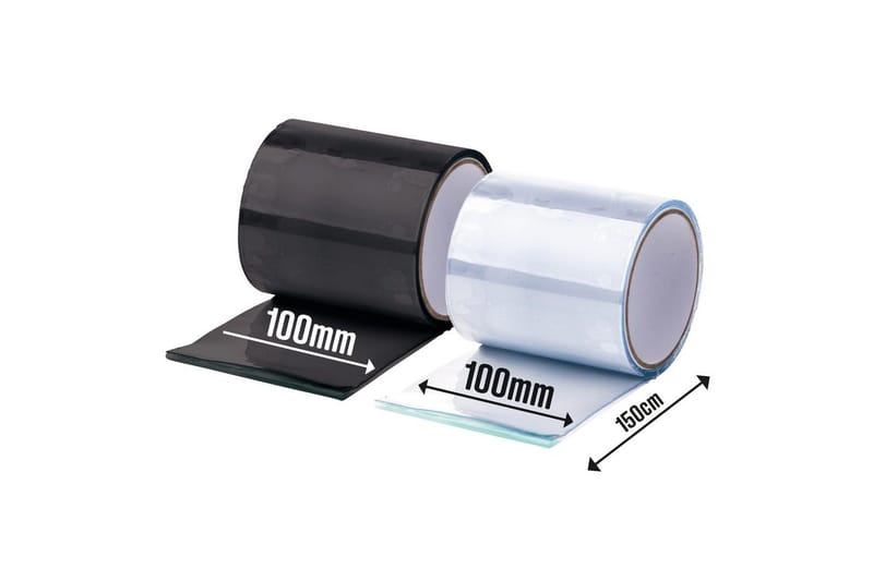 Reparationstejp Heissner EasyFix 150 x 10 cm Svart - Svart - Hus & renovering - Bygg - Spik, skruv & infästning