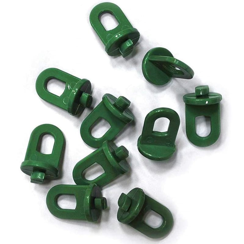 Planthängare 10-pack 3x2x1,5 cm - Grön - Hus & renovering - Bygg - Spik, skruv & infästning