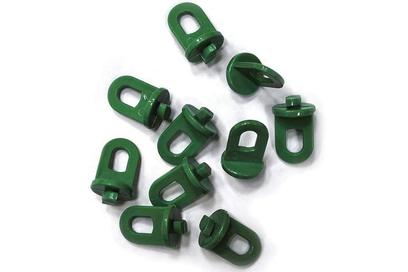 Planthängare 10-pack 3x2x1,5 cm - Grön - Hus & renovering - Bygg - Spik, skruv & infästning