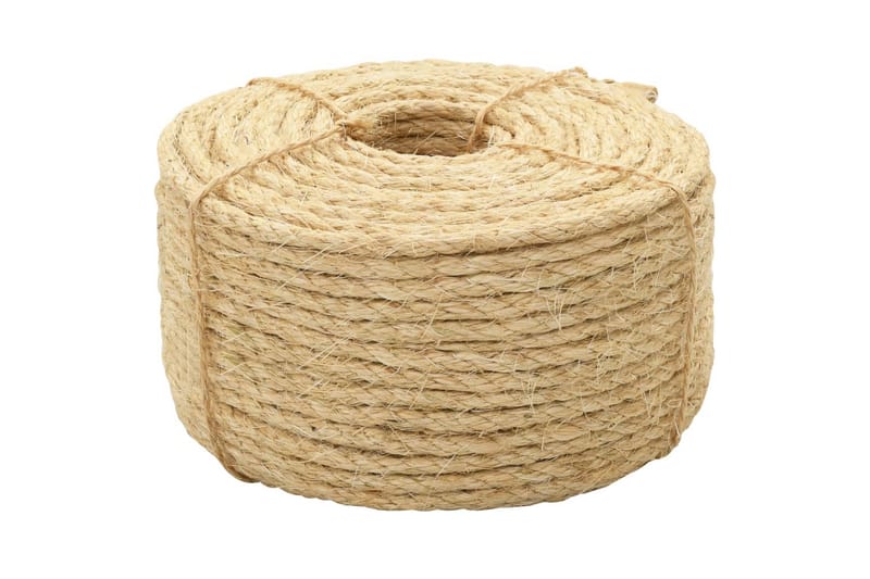 Rep 100% sisal 6 mm 100 m - Hamparep & hampasnöre