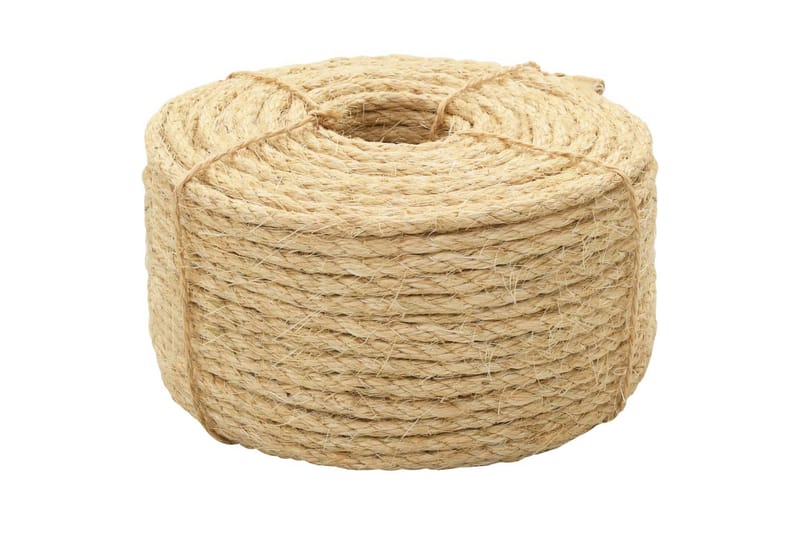 Rep 100% sisal 8 mm 100 m - Hus & renovering - Bygg - Spik, skruv & infästning