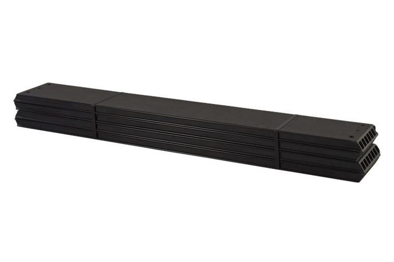 PLUS Pipe Plankor till Odlingslåda 4 st 120 cm - Komposit skiffergrå - Plank & reglar