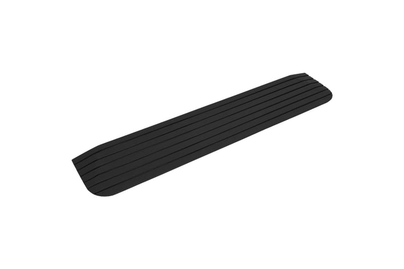 Tröskelramp 2 st 110x21x2,5 cm gummi - Hus & renovering - Bygg - Trä & virke - Sockel & lister - Tröskel & nivålist
