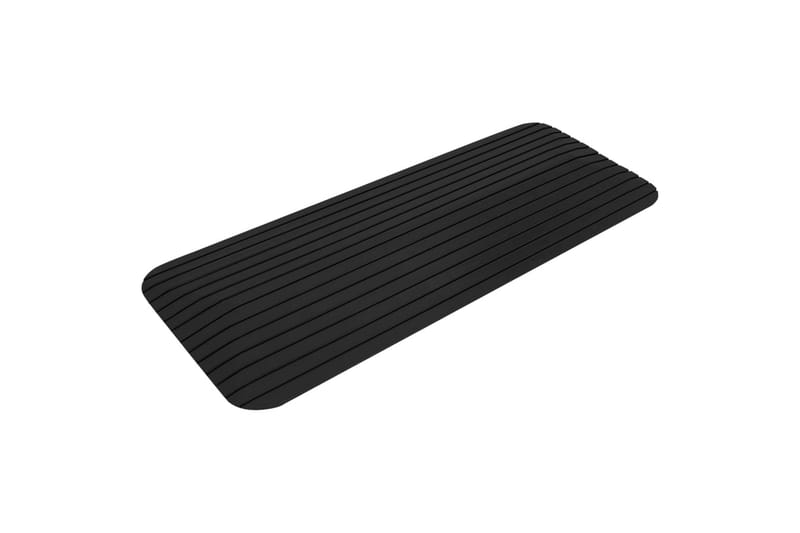 Tröskelramp 2 st 110x21x2,5 cm gummi - Hus & renovering - Bygg - Trä & virke - Sockel & lister - Tröskel & nivålist