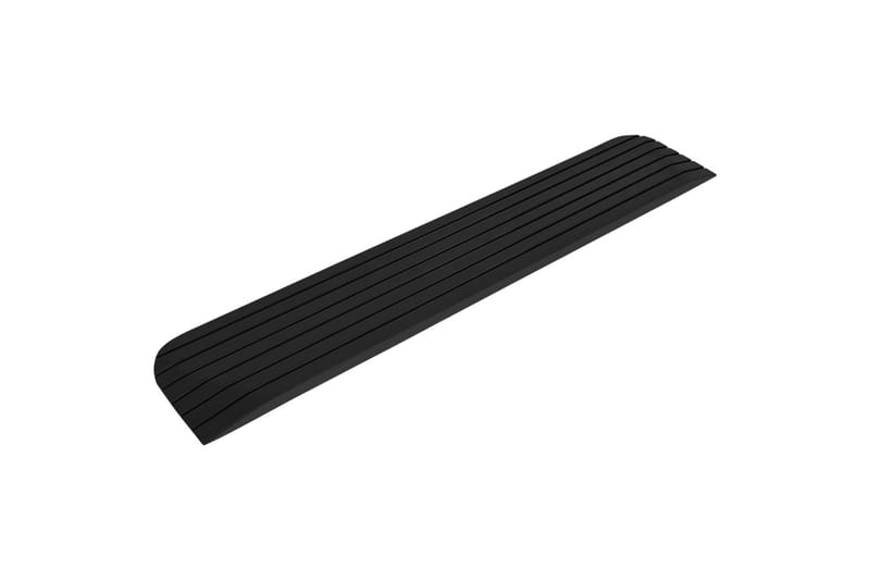 Tröskelramp 2 st 110x21x2,5 cm gummi - Hus & renovering - Bygg - Trä & virke - Sockel & lister - Tröskel & nivålist