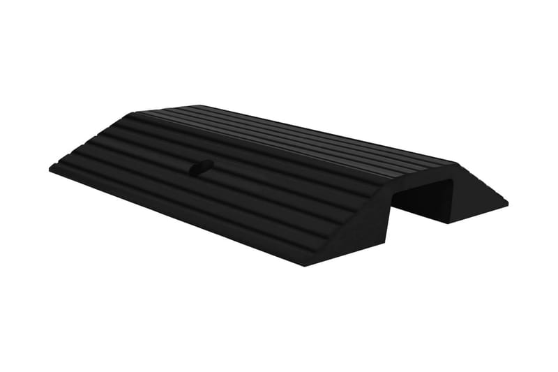 Tröskelramp med bro 3 st 49x39x7,5 cm gummi - Hus & renovering - Bygg - Trä & virke - Sockel & lister - Tröskel & nivålist