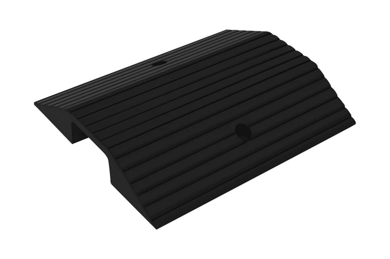 Tröskelramp med bro 3 st 49x39x7,5 cm gummi - Hus & renovering - Bygg - Trä & virke - Sockel & lister - Tröskel & nivålist
