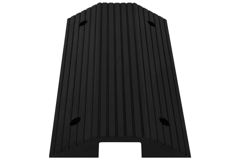 Tröskelramper med bro 2 st 80x40x8 cm gummi - Hus & renovering - Bygg - Trä & virke - Sockel & lister - Tröskel & nivålist