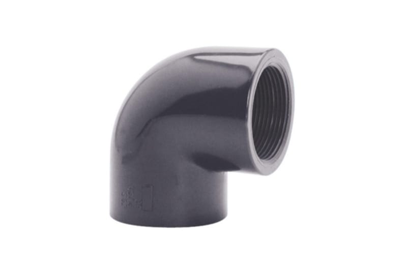 Vinkel PVC Planet Pool 90° Ø 50 mm - Hus & renovering - Bygg - Vatten & avlopp - Rör & rördelar