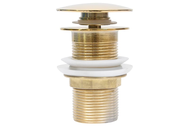 Pop-up bottenventil utan överflödesfunktion guld 6,4x6,4x9,1 - Guld - Hus & renovering - Kök & bad - Badrum - Tvättställ & handfat - Bottenventil tvättställ