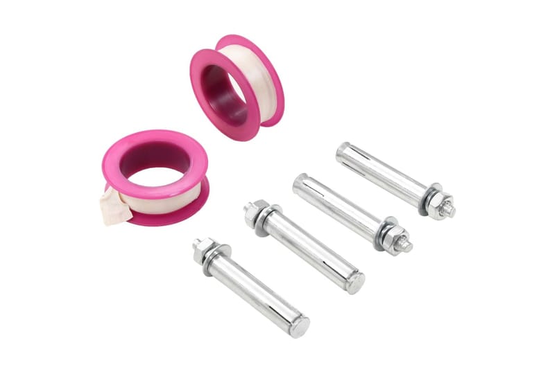 Vattenpost för trädgården 95 cm rostfritt stål rund - Silver - Hus & renovering - Bygg - Vatten & avlopp - Ventiler