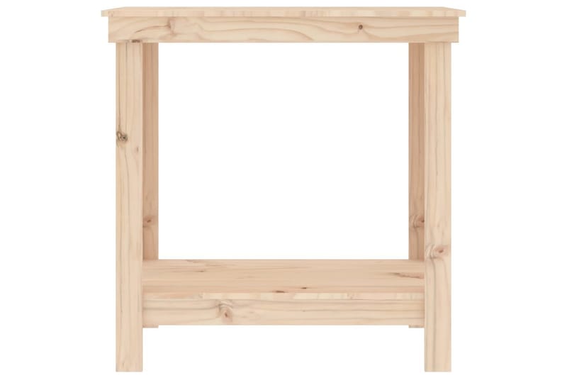 beBasic Skobänk 80x50x80 cm massiv furu - Brown - Hus & renovering - Garage & verkstad - Garageinredning & garageförvaring