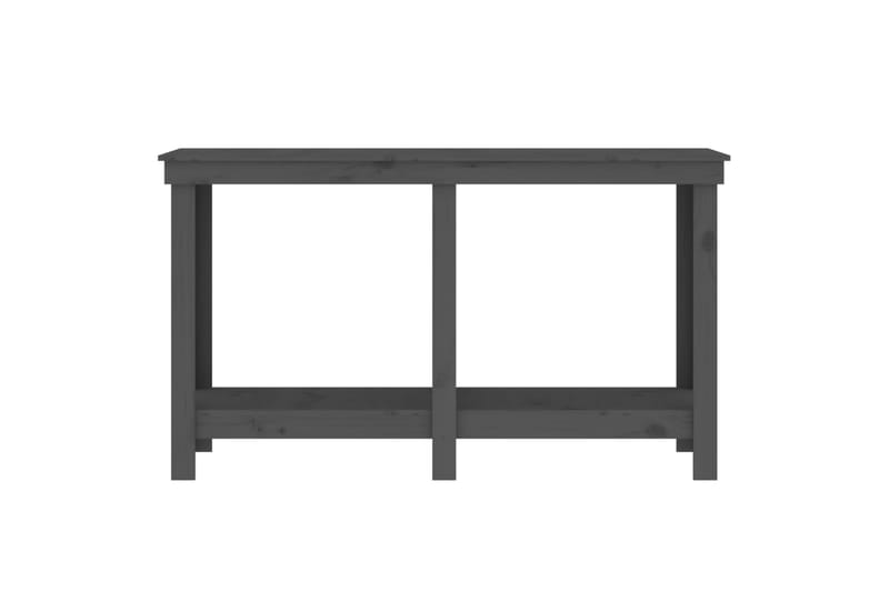 beBasic Skobänk grå 140x50x80 cm massiv furu - Grey - Hus & renovering - Garage & verkstad - Garageinredning & garageförvaring