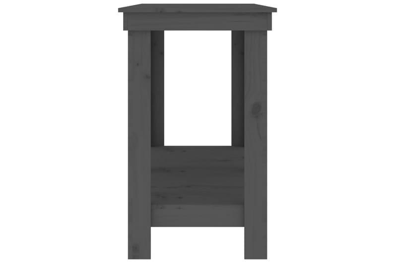 beBasic Skobänk grå 140x50x80 cm massiv furu - Grey - Hus & renovering - Garage & verkstad - Garageinredning & garageförvaring