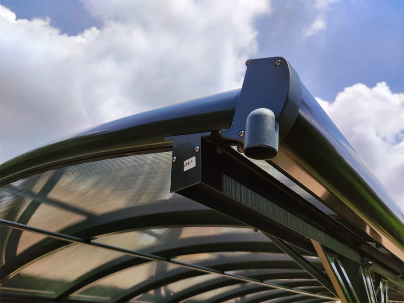 Carport 17 m² | 570 x 303 cm | Aluminiumram med kanalplasttak | Hållbar design - Hus & renovering - Garage & verkstad - Carport