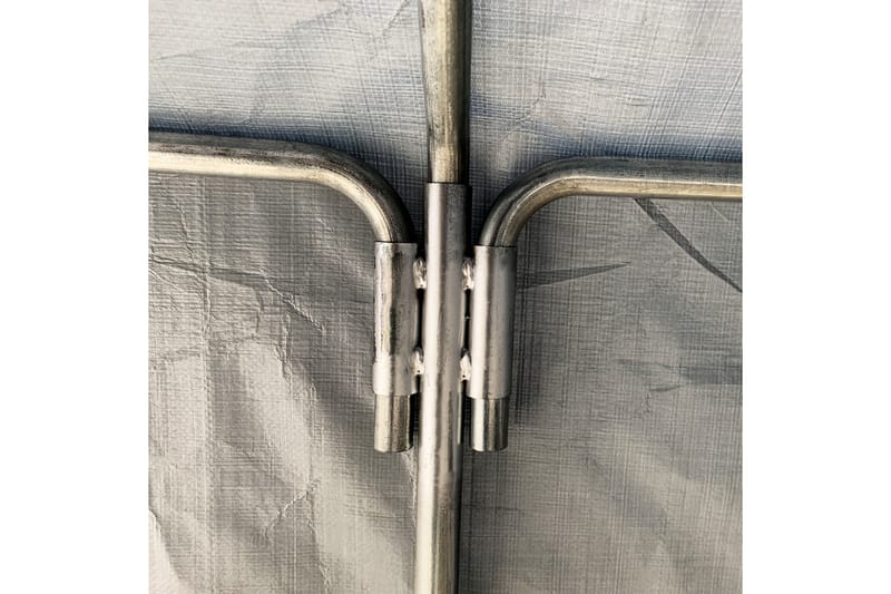 Garagetält 13,7m² - 200g/m² PE Grå - Trädgård & spabad - Utemiljö - Förvaring utomhus - Trädgårdstält & förvaringstält