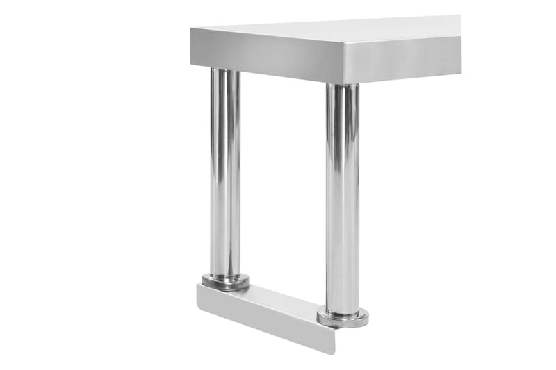 Överhylla för arbetsbord 120x30x35 cm rostfritt stål - Garageinredning & garageförvaring - Arbetsbänk