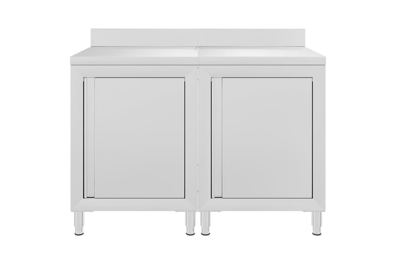 Arbetsbänk för storkök 120x60x96 cm rostfritt stål - Hus & renovering - Garage & verkstad - Garageinredning & garageförvaring