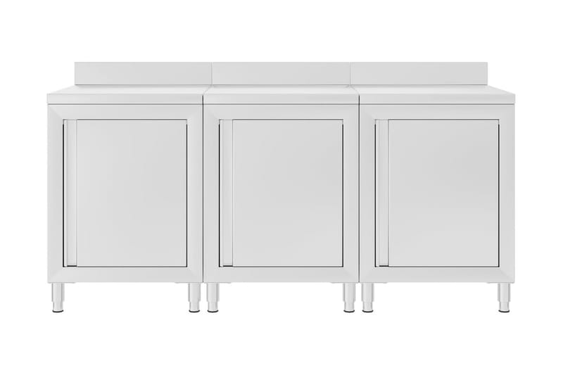 Arbetsbänk för storkök 180x60x96 cm rostfritt stål - Hus & renovering - Garage & verkstad - Garageinredning & garageförvaring