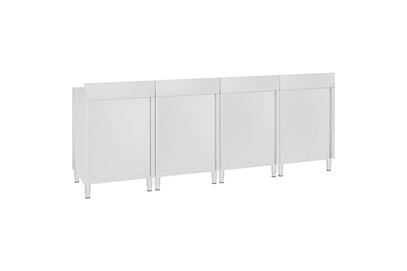Arbetsbänk för storkök 240x60x96 cm rostfritt stål - Hus & renovering - Garage & verkstad - Garageinredning & garageförvaring