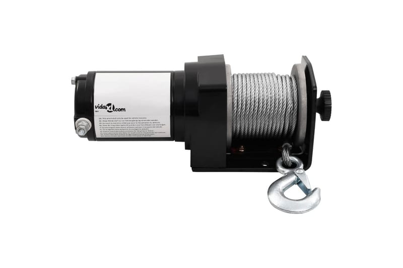 Elektrisk vinsch 12 V 1360 kg med monteringsplatta - Hus & renovering - Garage & verkstad - Garageinredning & garageförvaring