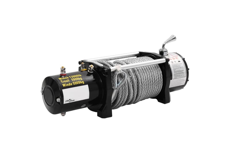 Elektrisk vinsch 12 V 5909 kg - Hus & renovering - Garage & verkstad - Garageinredning & garageförvaring