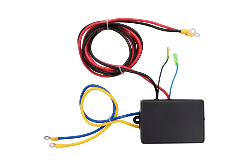 Elektrisk vinsch med fjärrkontroll & tillbehör 12 V 1360 kg - Hus & renovering - Garage & verkstad - Garageinredning & garageförvaring
