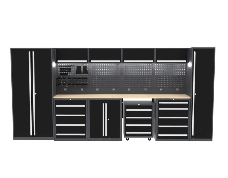 Garage & verkstad | Fullt förvaringsset i stål | Arkivskåp, Väggskåp & Verktygstavlor, undefined